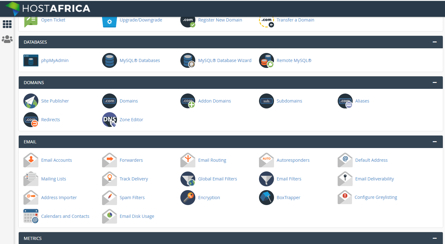 Configuring Apache SpamAssassin: Access the spam filters.